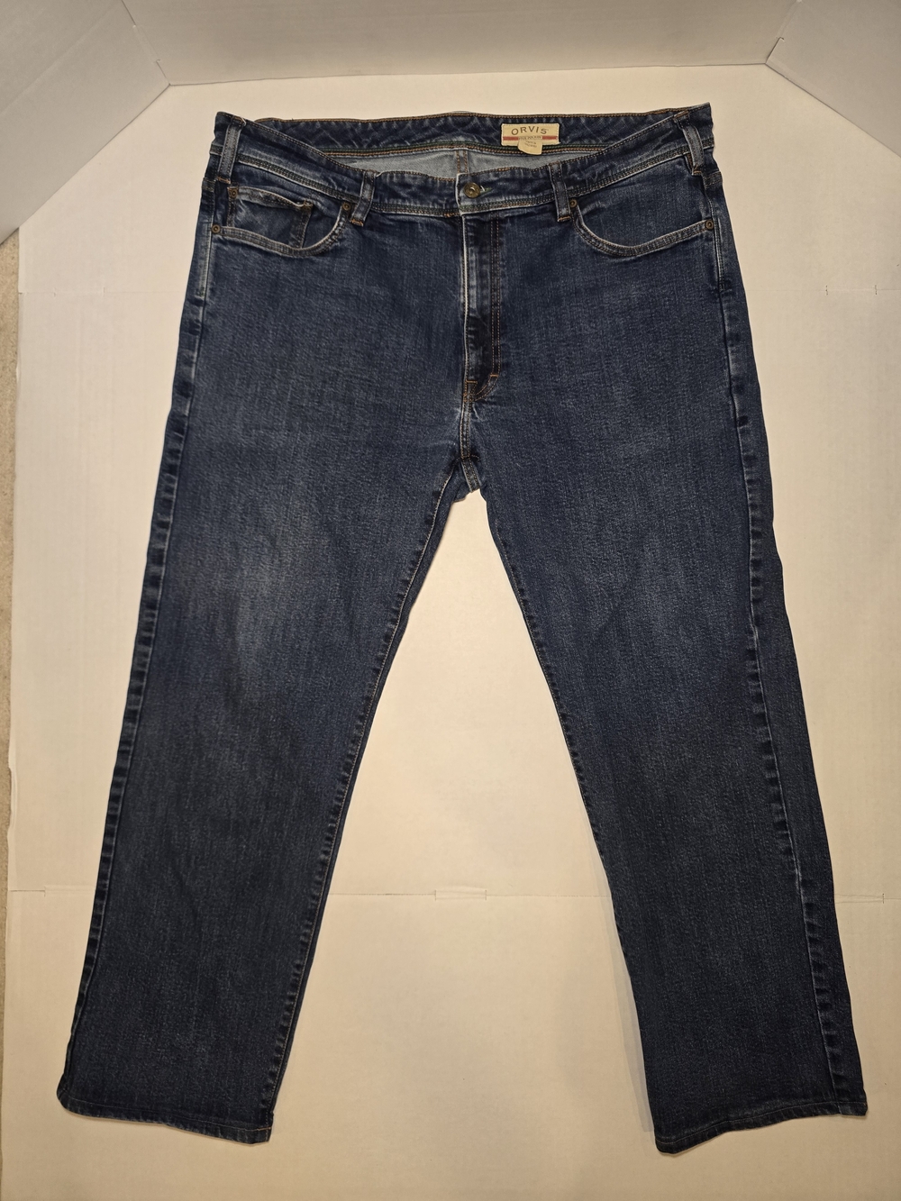 Orvis Men’s Dark Blue Relaxed Fit Jeans